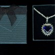 NIB Blue Saphire " Sea of Love " Swarovski Titanic Necklace