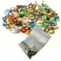 Assorted Glass Rhinestones - 40 Grams